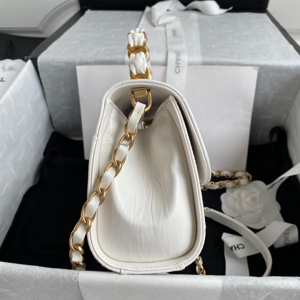CL MINI FLAP BAG WITH TOP HANDLE