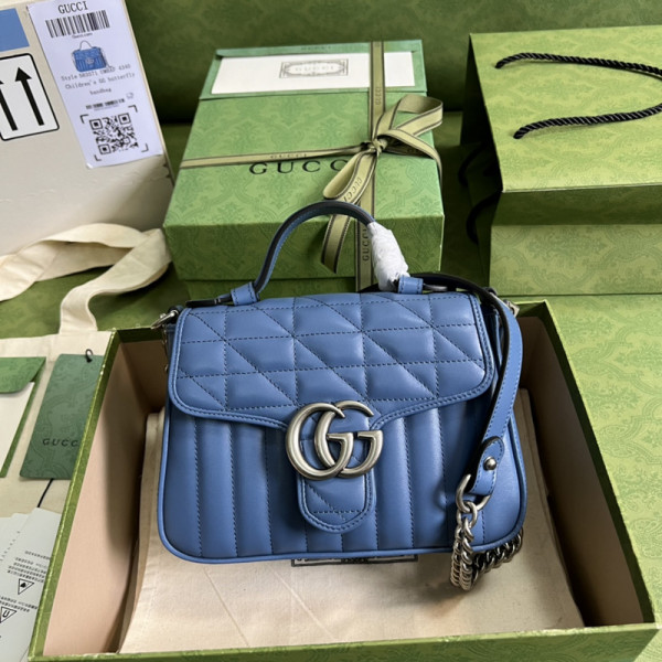 G*u*i gg marmont mini top handle bag