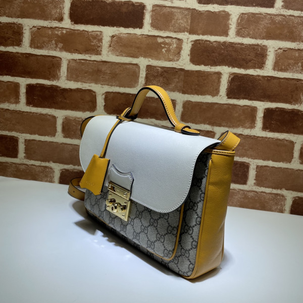 G*u*i padlock small shoulder bag