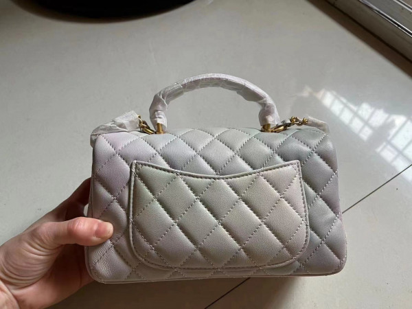 CL MINI FLAP BAG WITH TOP HANDLE