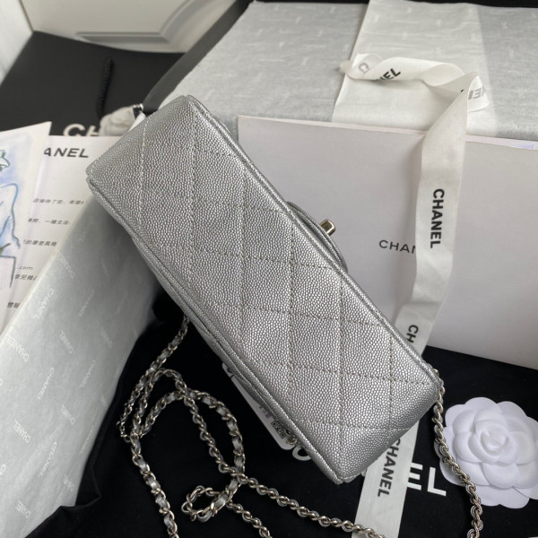 CL MINI FLAP BAG WITH TOP HANDLE