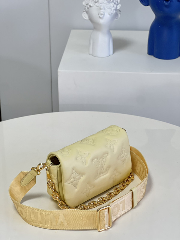 l**is V*t*n wallet on strap bubblegram