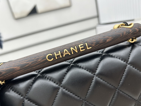 CL SMALL FLAP BAG WITH TOP HANDLE
