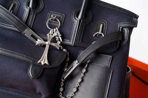 H**mes cargo birkin bag canvas and swift 35