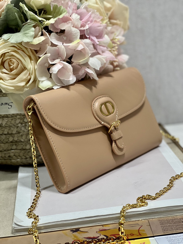 D*or bobby east-west pouch with chain