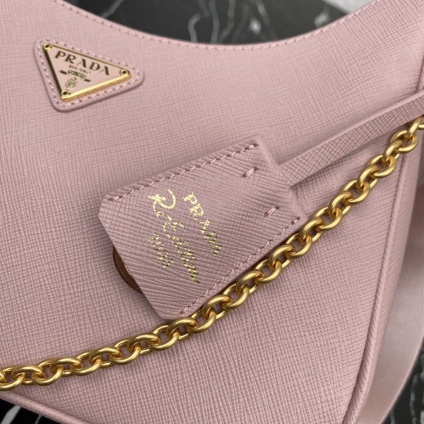 Pra*a re-edition 2005 saffiano bag-22*18*6.5cm
