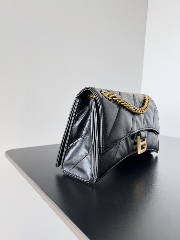 Ba*len*cia*ga hourglass bag-25.5*10*15.5cm