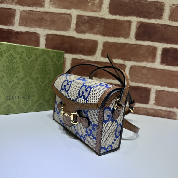 G*u*i horsebit 1955 mini bag-18*12*5cm